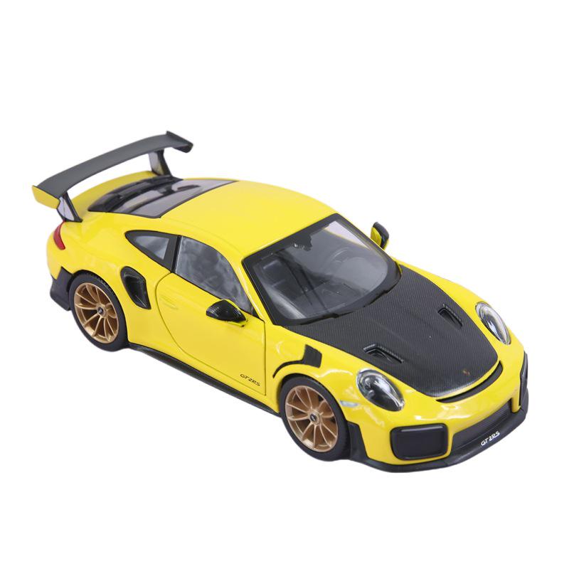 Meichitu 911 GT2 RS Alloy Supercar Model – 2-Door Openable Static Display for Boys.