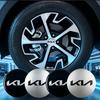 4 Stuks Roestvrije Velg Embleem Stickers Krasbestendige Auto Wiel Naafkap Voor Ceed Rio Sportage R K2 K3 K4 K5 K6 Soul Opeima Ceed Sorento Cerato