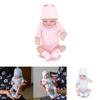 Baby Doll Miniature Realistic Waterproof Silicone And Cloth For Bathtime Play