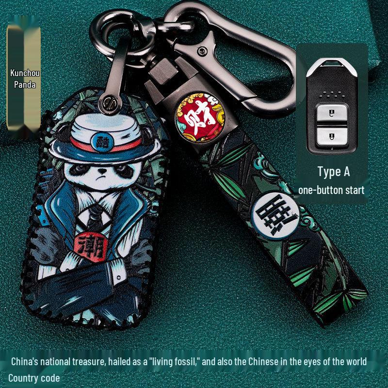 CRV Key Case for 11th Gen Accord, Civic, XRV, Haoying, & Xingge Remote Control Shell Buckle Set