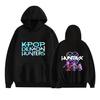 KPop Demon Hunters Anime Hoodie Sweatshirt Anime Printed Cool CARTOON Pullover Hooded Unisex