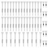 50Pcs Long and Short Plastic Golfs Tees Unbreakable 4 Prongs Head Tees Golfs Balls Stand Outdoor Sport Golfs Tees