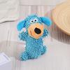 Cartoon Pet Shake Sound Toy Bite-resistant Pet Chew Plush Toy Durable Squeaky Dog Toy  Gift