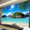 3d Nature Mural Blue Ocean Wallpaper Seascape Beach Photo Wall Murals Living Room Sofa Bedroom 3d Mural Home Decor