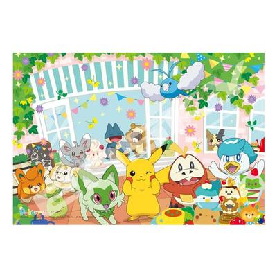 ENSKY Jigsaw Puzzle Pokemon Pikachu's Cafe Party 26 X 38cm 108 Large Pieces 108-L791