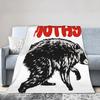 Jimothy Viral Raccoon Shirt Funny Trash Panda Wildlife Blankets Adults  Flannel Throw Blanket For Living Room Warm Bedspread