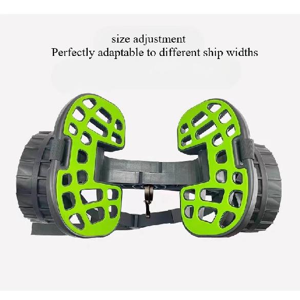 Kayak Cart Detachable Canoe Trolley Cart With Solid Tires Adjustable Brackets For Paddleboards Float Mats Boat