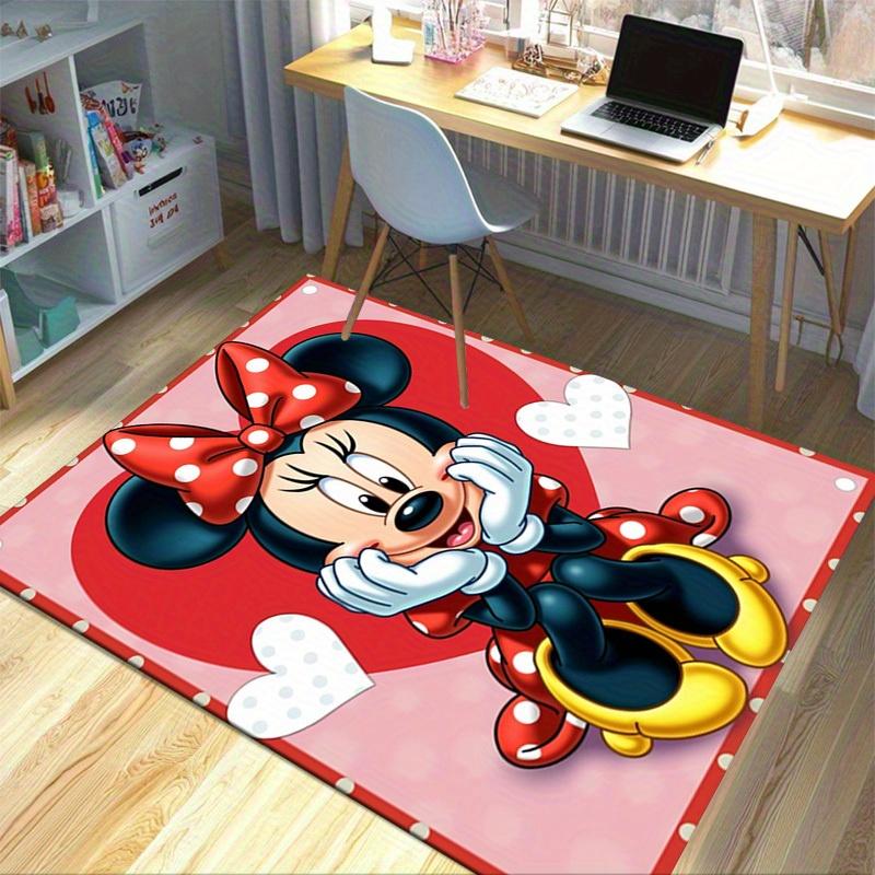 1pc. Cute Minnie Mouse Design Rug for Home Decor, Office Carpet, Chair Cover, Outdoor Decoration Giftz041136
