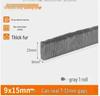 Self-Adhesive Soundproof and Windproof Seal Brush Strip for Sliding Windows and Doors