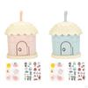 Cottage Piggy Bank Kids Bank, Money Saving Box, House for Hoilday Gifts Birthday