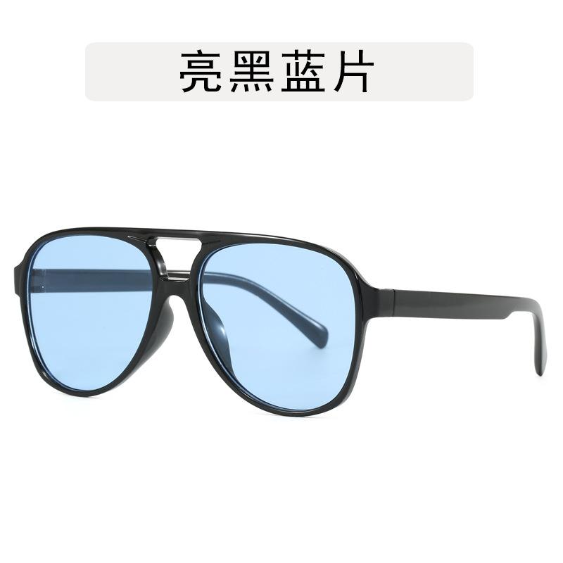 European American Vintage Sunglasses Men Pilot Shape Double Bridge Woman Glasses Driving Hiking Women Sun Glasses