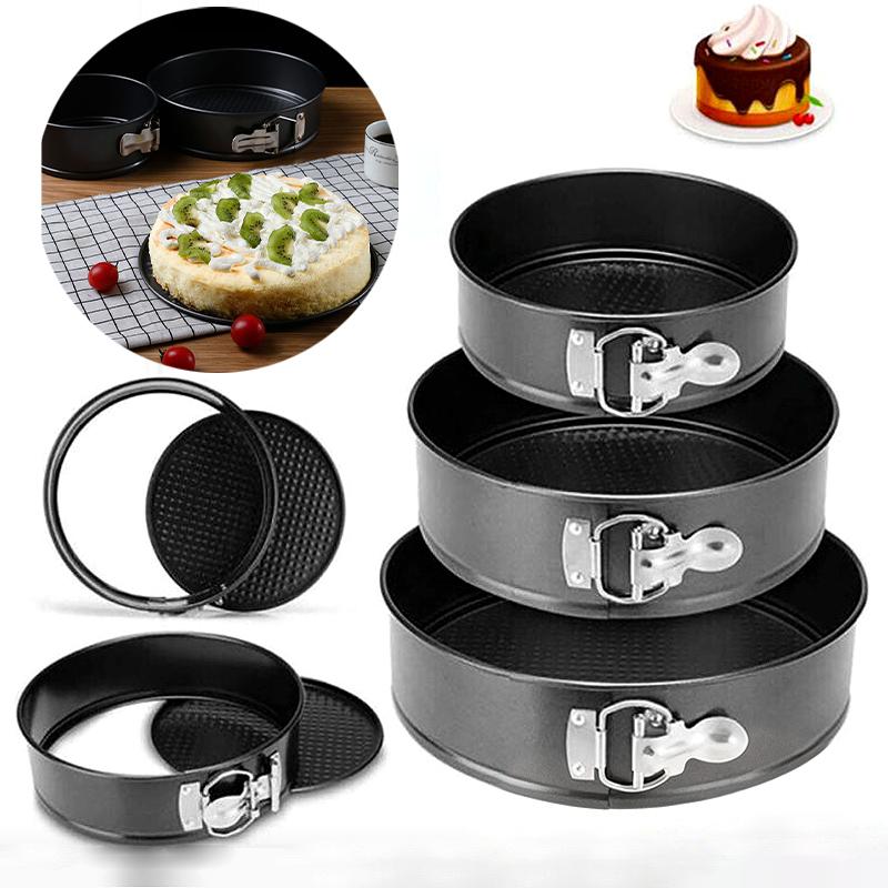 6 Inch Springvorm Taartvorm Ronde Springvorm Bakvorm Afsluitbare Mousse Bakgereedschap Voor Thuisgebruik