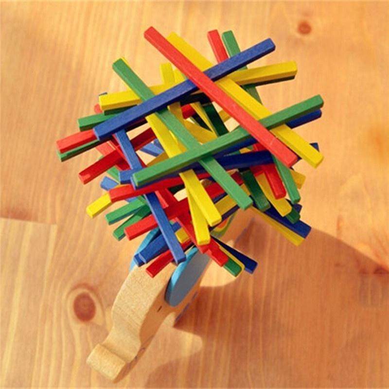 Children Wooden Elephant/Camel Balancing Blocks Educational Toy