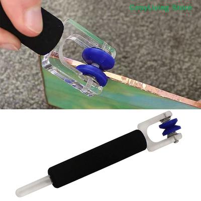 1Pc Foil Crimper Stained Glass Hand Foiling Wrapper Beginners Equipment Lightweight Copper Foil Tape Professional Wrapping Tool