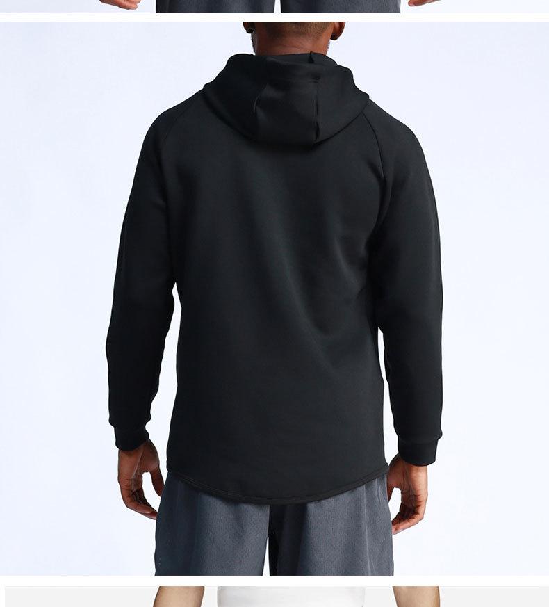 Men's Solid Zipper Hoodie & Long Pants Two-Piece Set (2024)