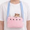 Zipper Closure Hamster Carrier Bag Warm Pet Travel Tote Bag Pet Outdoor Pouch Small Animal
