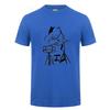 The Musician Cat Playing Drums TShirt Funny Birthday Gifts For Men Male Drummer Cat Lover Cool Cotton T Shirt Hip Hop Tshirt
