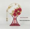 Folding Round Fan Holder - Classical Chinese Wedding & Palace Display Stand