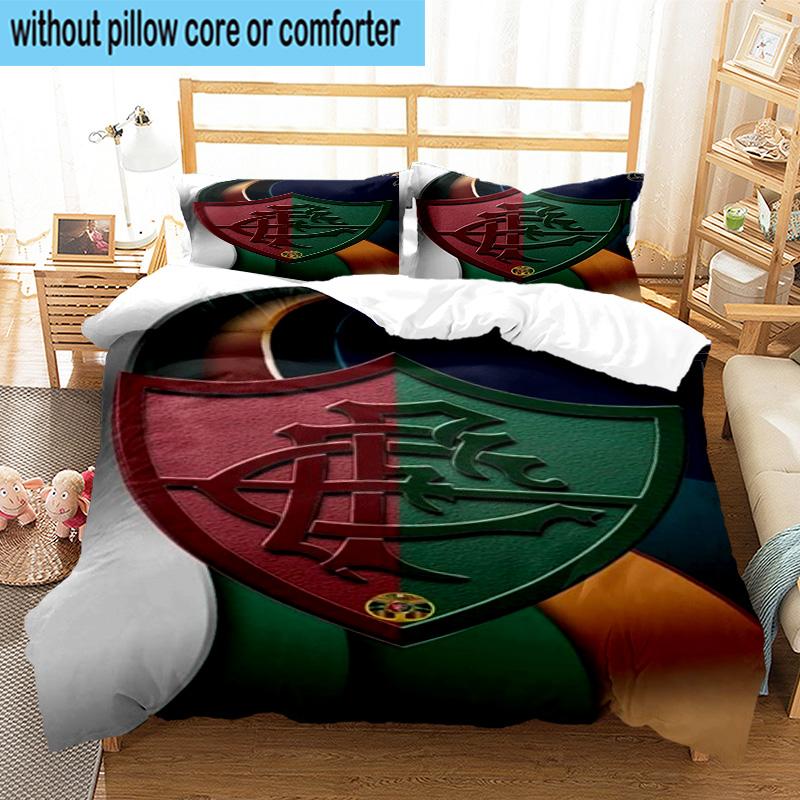 3pcs Champions Celebration Printed Bedding Set Duvet Cover Closure Includes 1 Duvet Cover & 2 Pillowcases Bedding Sets Home Decor Gifts