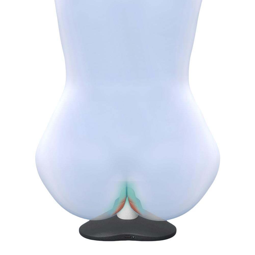 Electric Pelvic Floor Muscle Trainer Kegel Exerciser Massage Cushion for Bladder Control Ergonomic Sit-On-Top Pelvic Trainer