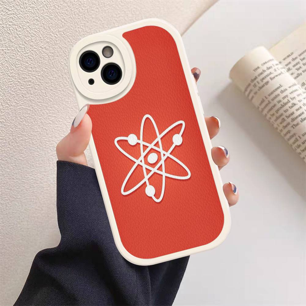 TV S-Shows The Bigs Bang Theory Sheldon Leather Phone Case For Iphone 16 15 14 Plus 13 12 11 Pro Max Case