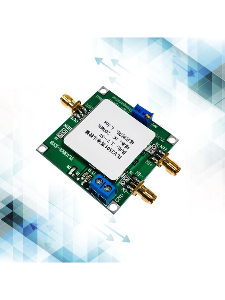 Modulul comparator de tensiuni de mare viteză de 4,5 Ns compară sinusoidal cu undele pătrate de la șină la șină