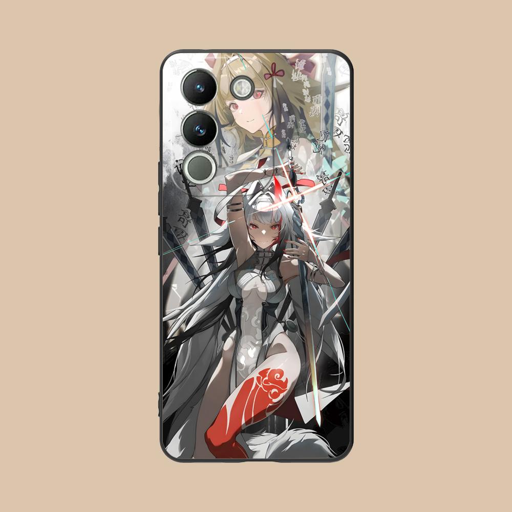 ZZZ Ye Shunguang Phone Case for VIVO Y77 76 75 74 73 72 58 56 55 51 50 38 36 Y19 Y18 Y03 Y01 5G Soft TPU Shockproof Cover