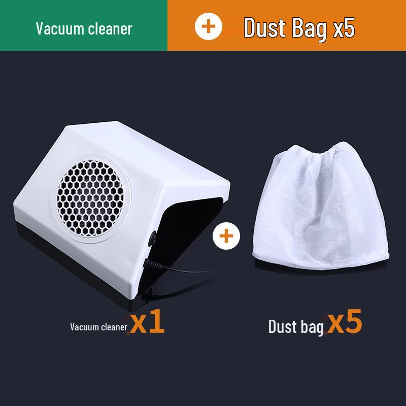 High-Suction Silent Electric Dust Collector for Desktop Wood Carving and Polishing