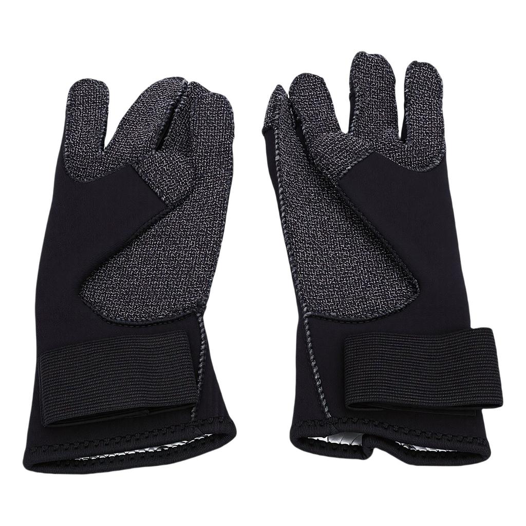 1 Pair Dive Gloves Cut Proof Elastic 3mm Neoprene Thermal Gloves for Mountain Climbing Deep Sea XL