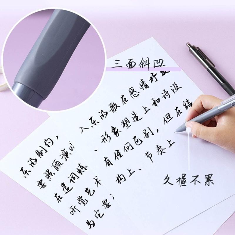 10x/Set 0,5 mm Einziehbarer Gelstift Neutralstift Schwarze Tinte Unterschriftenstift Leicht Schreibender Stift Schulbüromaterial