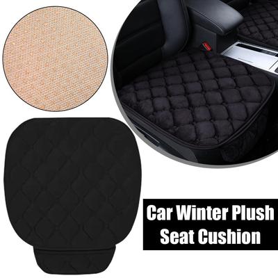NEU Winter Warme Auto Vordersitzbezug Kissen Universal Kissen Pad Automobilsitze Autositzschutz Autos Weiche Abdeckung M2U6