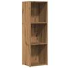 VidaXL Bibliothèque chêne artisanal 36x30x114 cm bois d'ingénierie, bibliothèque, armoire de rangement, support de 855775