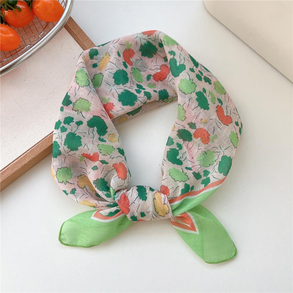 55cm Hair Scarf Cotton Square Scarf Hairband Headband Hairscarf Headscarf Turban Shawl Wrap Bandanas