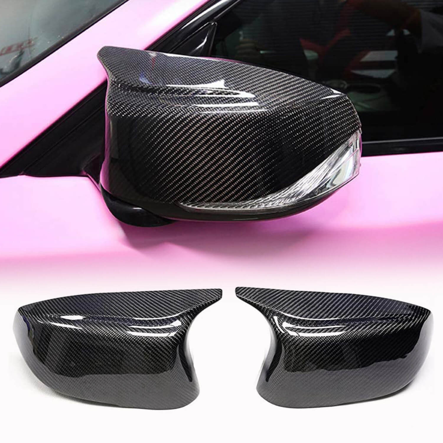 

Mirror covers (Carbon) for Infinity Q70/M-series 2010-2019