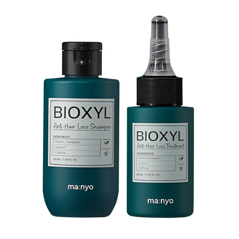 Manyo Factory Bioxyl Travel Shampoo 100ml + Treatment 60ml x 1 [Anti-Hair Loss / Scalp Care / Travel Friendly]