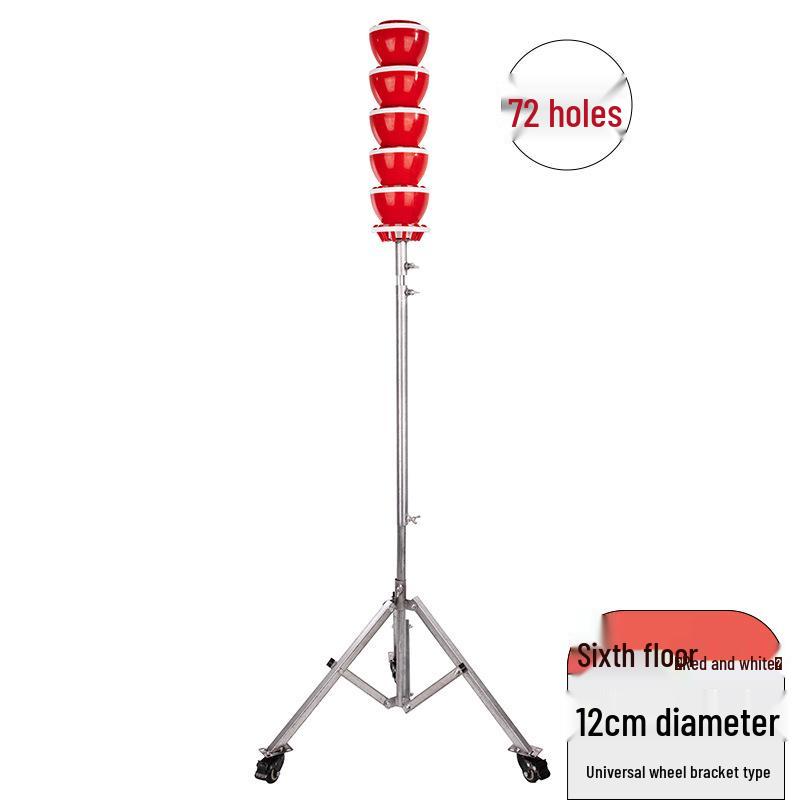 Multifunctional Display Stand for Candied Hawthorn, Cotton Candy & Potato Tower with Plastic Stick Holder