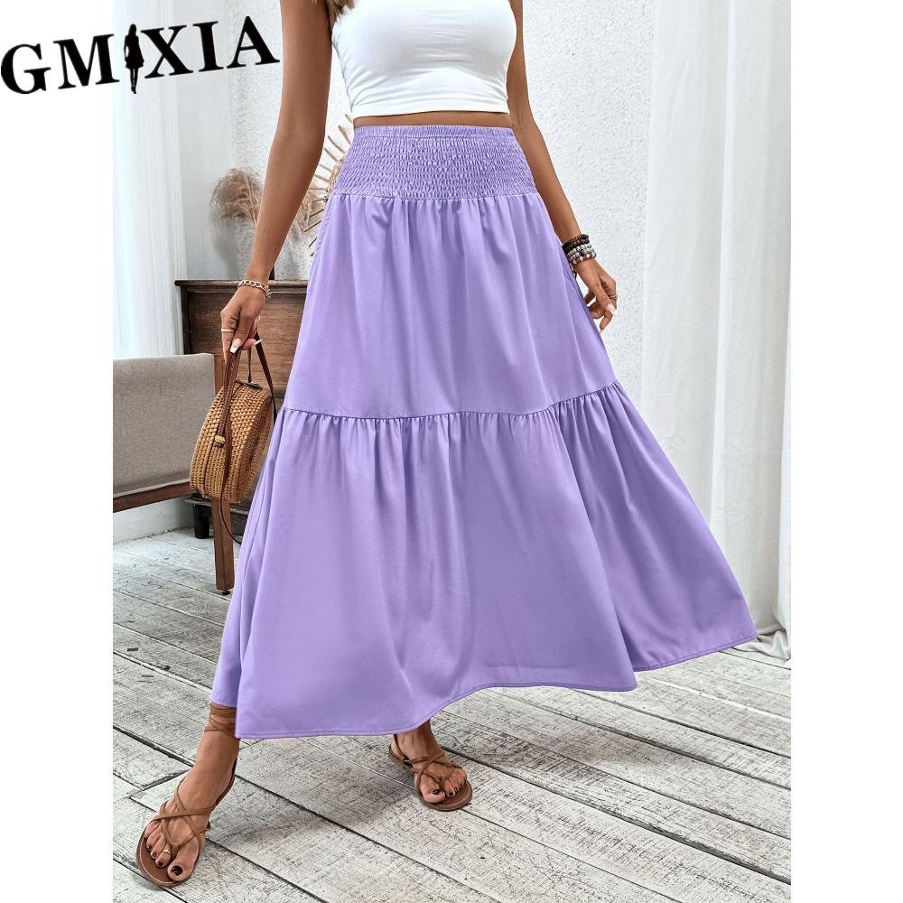 GMXIA Women's Fashion Leisure Casual Summer Spring Skirt