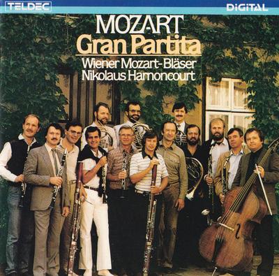 CD WOLFGANG AMADEUS MOZART , WIENER MO - Gran Partita 842981 Teldec 1984 Europe Classical Used