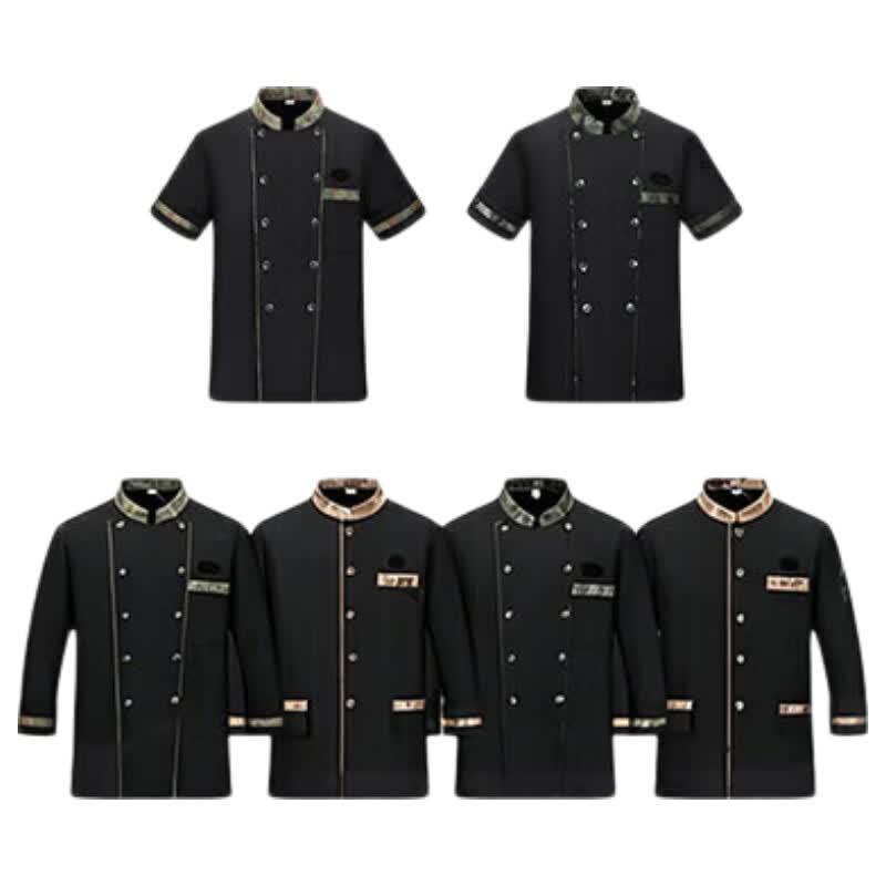 Yuetuo Sen Anti-static Camouflage Chef Uniform Set
