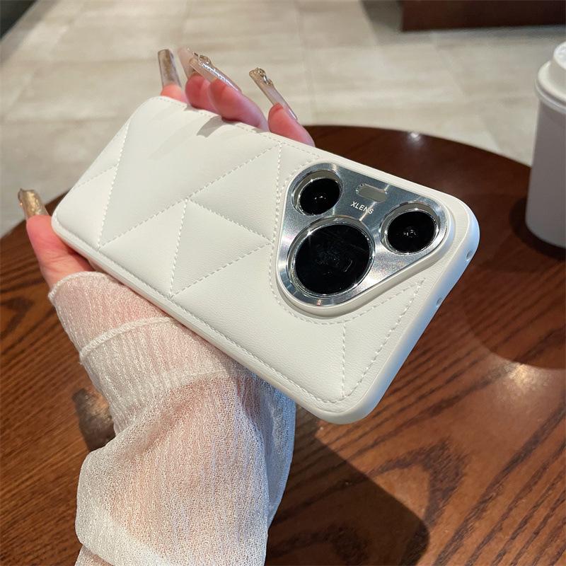 

Модный чехол из облачной пуф кожи для Huawei Pura70/Pura70 Pro - Легкая роскошь Pura 70 Pro