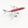 1/400 Scale 16cm  Malaysia Airlines Big Red Flower Boeing 747 Aircraft Model Planel Airplane Diecast Metal  Planes