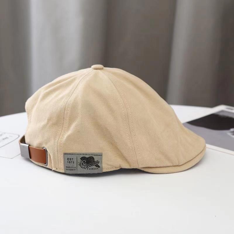 Cotton Adjustable Painter Berets Caps Retro Outdoor Peaked Forward Hat For Men Cotton Adjustable Painter Berets Caps Retro Outdoor Peaked Forward Hat For Men