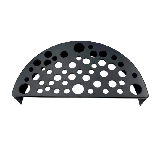 

Shrimp Hide Cave Aquarium Shrimp Hideout Semicircular Shrimp Shelter with Multiple Holes for Shrimp Tank Decor чёрный