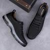 Fashion Men Shoes Lace Up Handmade Casual Men Shoe Design Lace Up Sneakers Man Genuine Leather Soft Shoes Men Oxfords Shoes