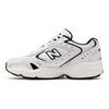 New Balance Moterų 452 'Balti Juodi' Moteriški Kedai WX452SB