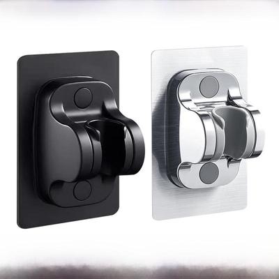Adjustable Shower Bracket with Drying Fixture and Large Panel Shower Head