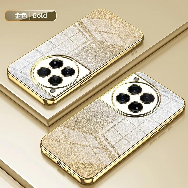 For OnePlus 12 13 Case Soft Silicone Bling Glitter Plating Phone Cover