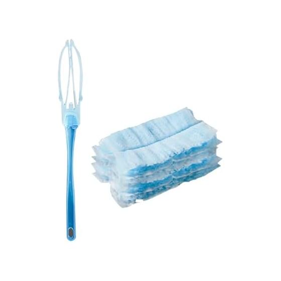 Home Dust Removal Kit Easy Cleaning Goods | Dust Removal Handy Wiper - Kitchen Storage Dust Removal Tool, Static Electric Handle Duster For Home A