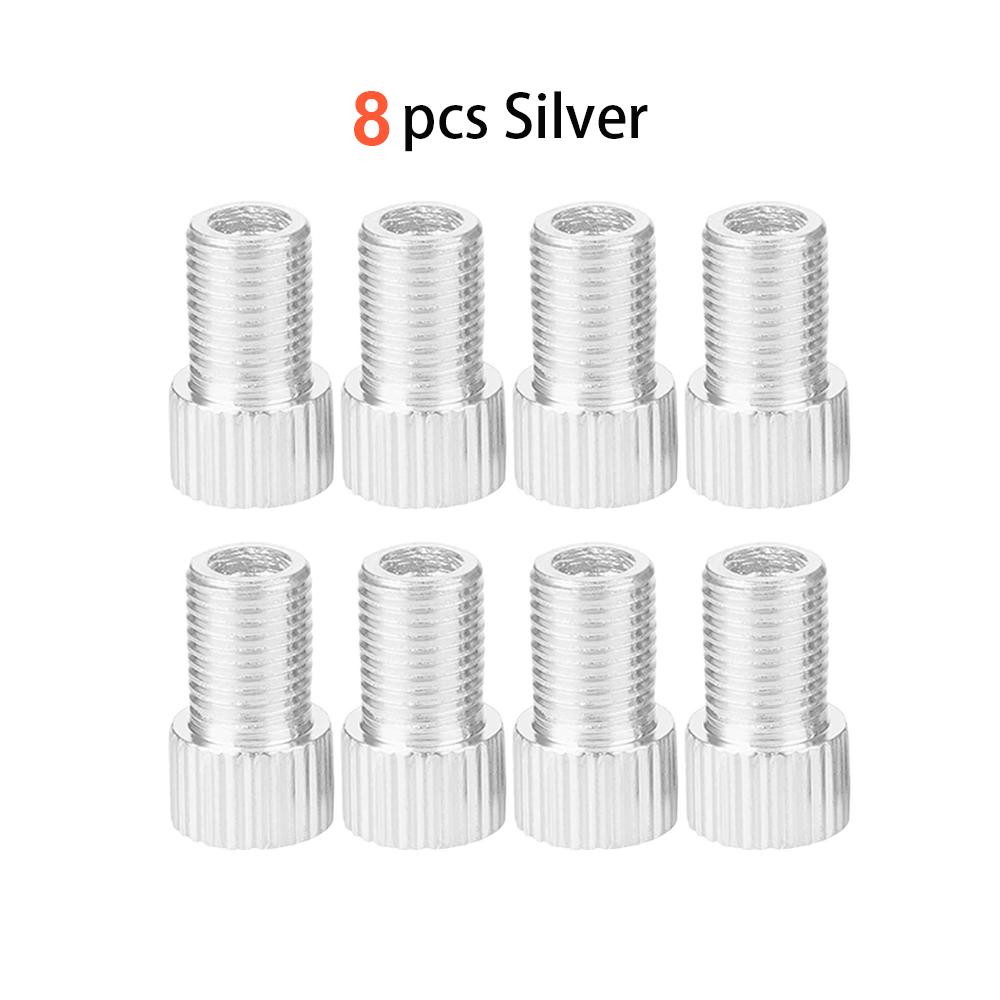 Aluminum Alloy Adapter for Valve Mountain Bike Motorbike Cycling Inflated Lends To Schrader Bike Accessories