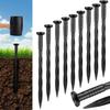 60pcs 5.9inch Edging Nail Stake Spikes Landscape Edging Garden Border Lawn Landscape Edging Stakes Spiral Pegs Spike